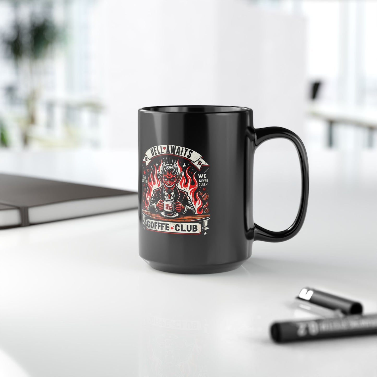 DEVILS BREW COFFEE MUG  (11oz, 15oz)