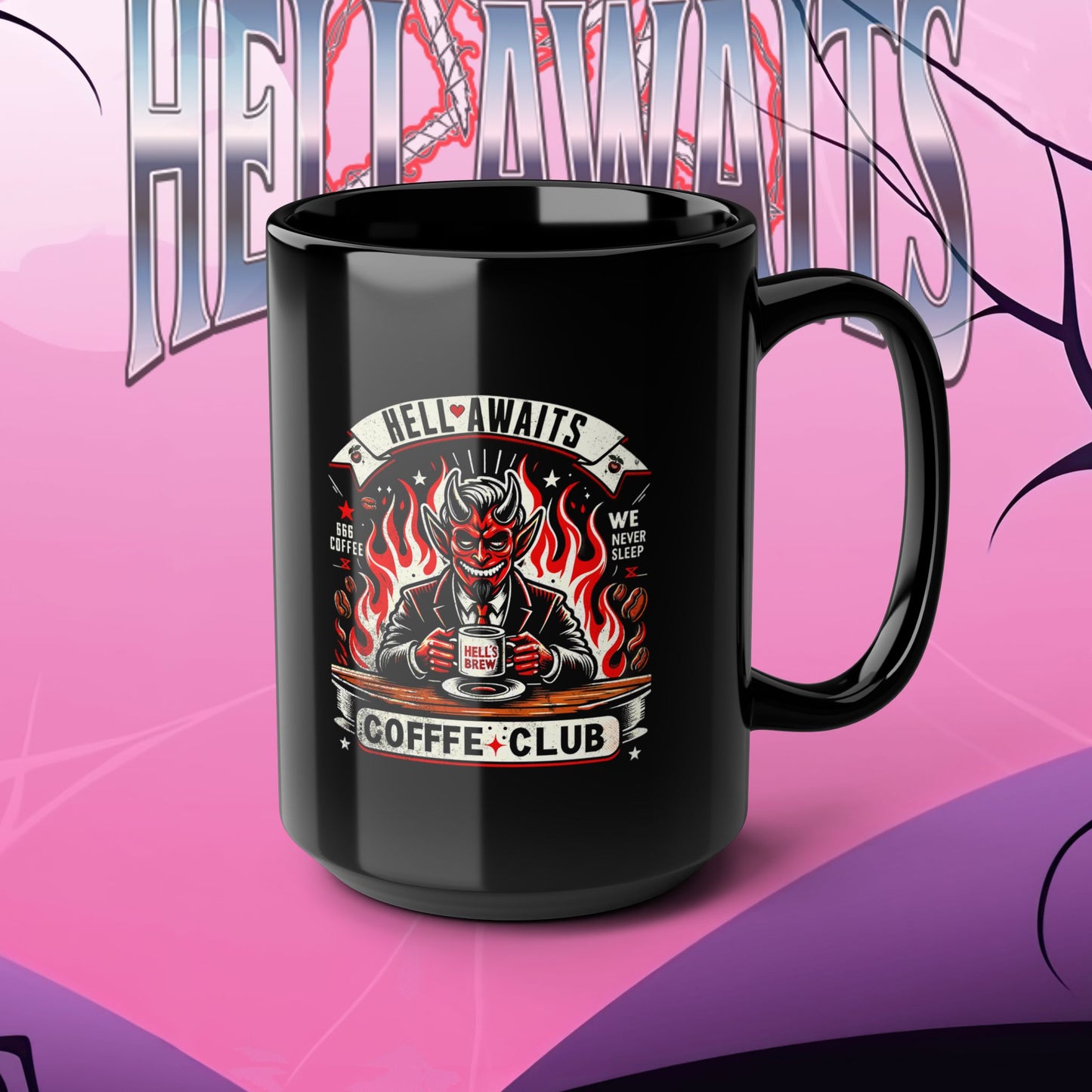 DEVILS BREW COFFEE MUG  (11oz, 15oz)