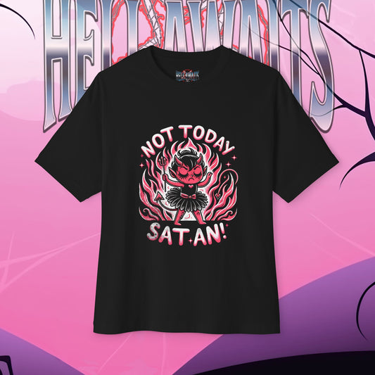 Cute Pink Devil Oversized Tee - Unisex