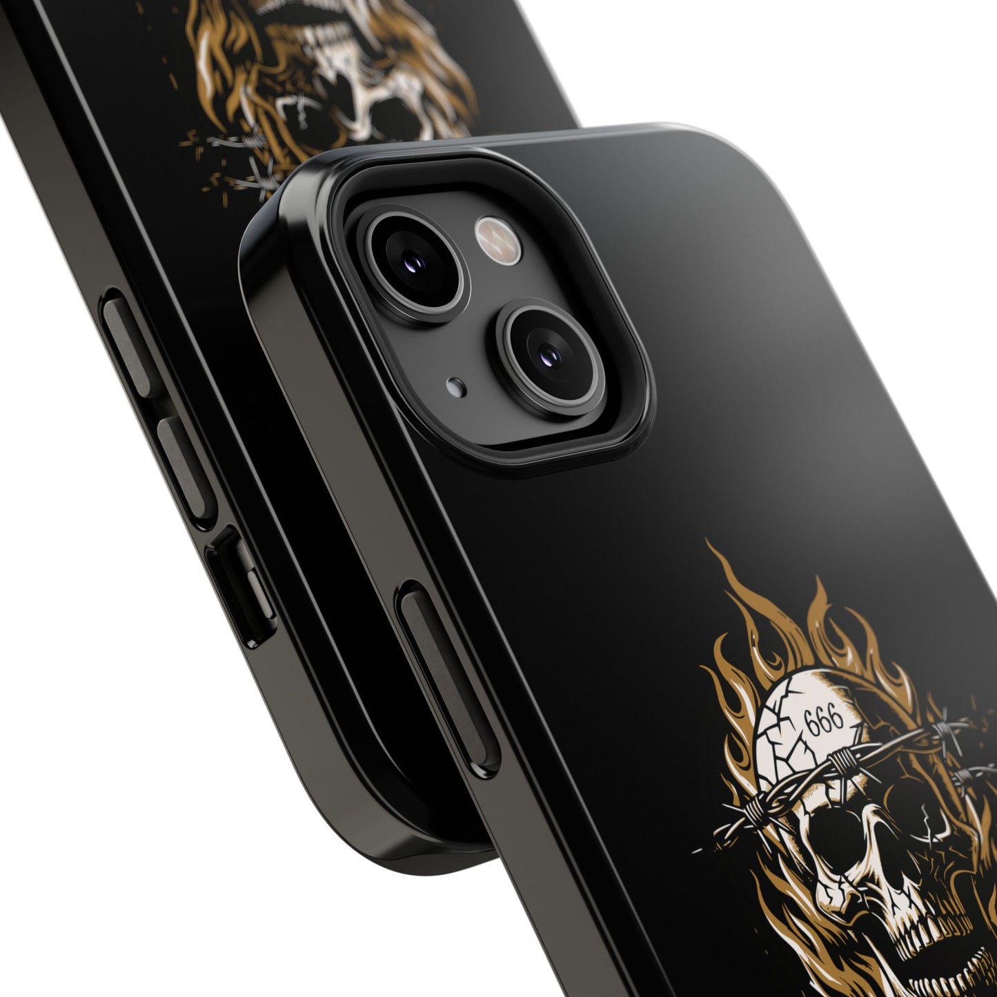 HELL AWAITS 666 SKULL Impact-Resistant Cases