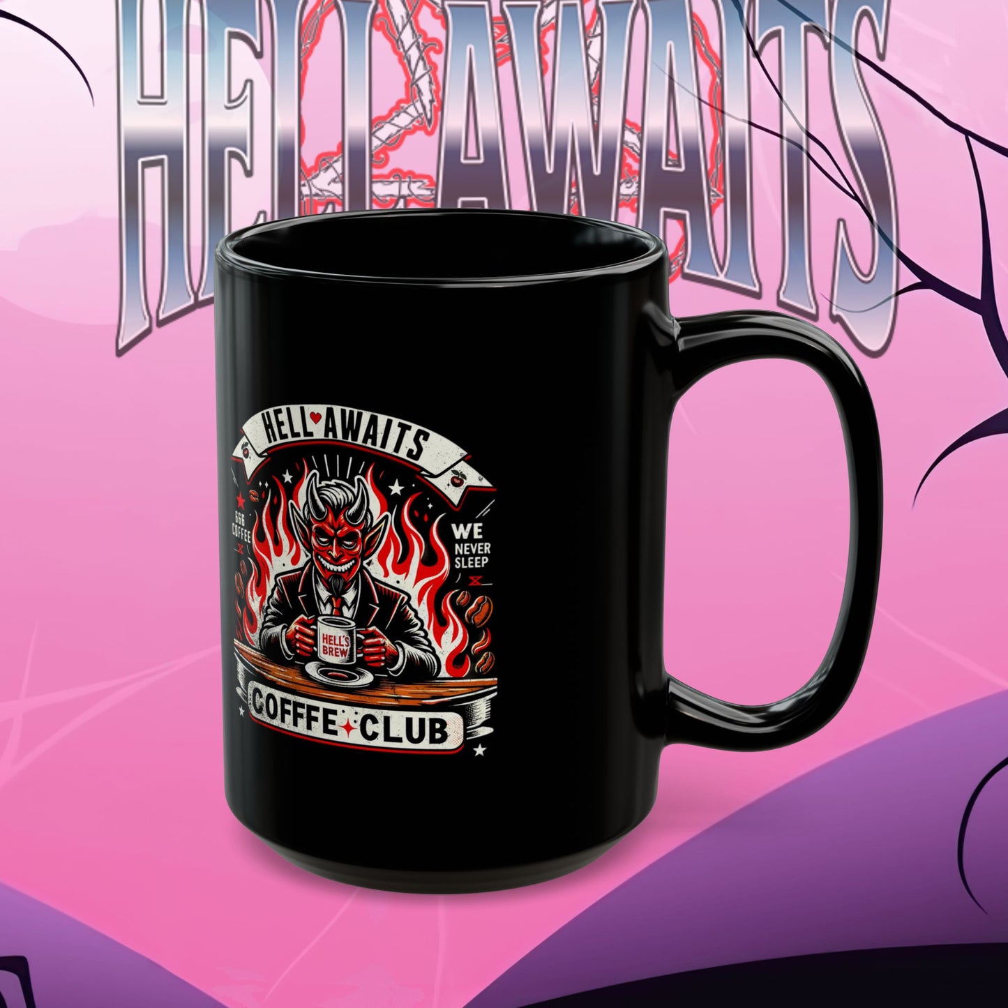 DEVILS BREW COFFEE MUG  (11oz, 15oz)