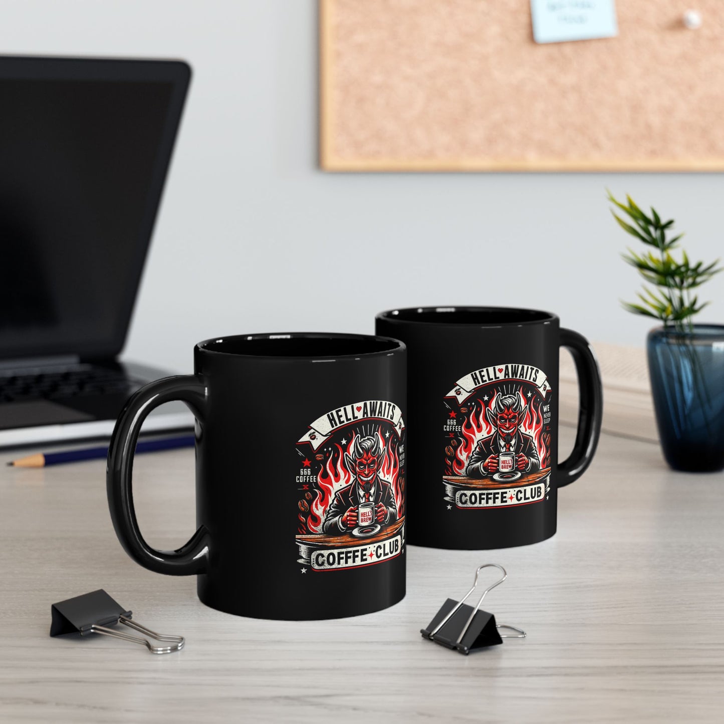 DEVILS BREW COFFEE MUG  (11oz, 15oz)