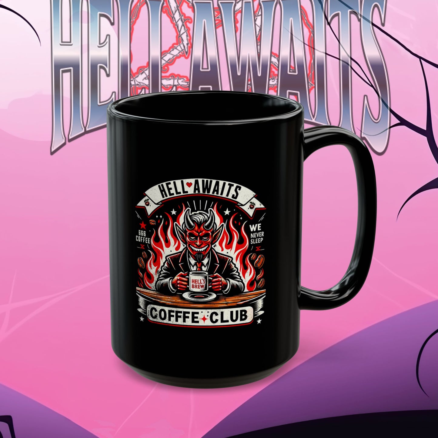 DEVILS BREW COFFEE MUG  (11oz, 15oz)