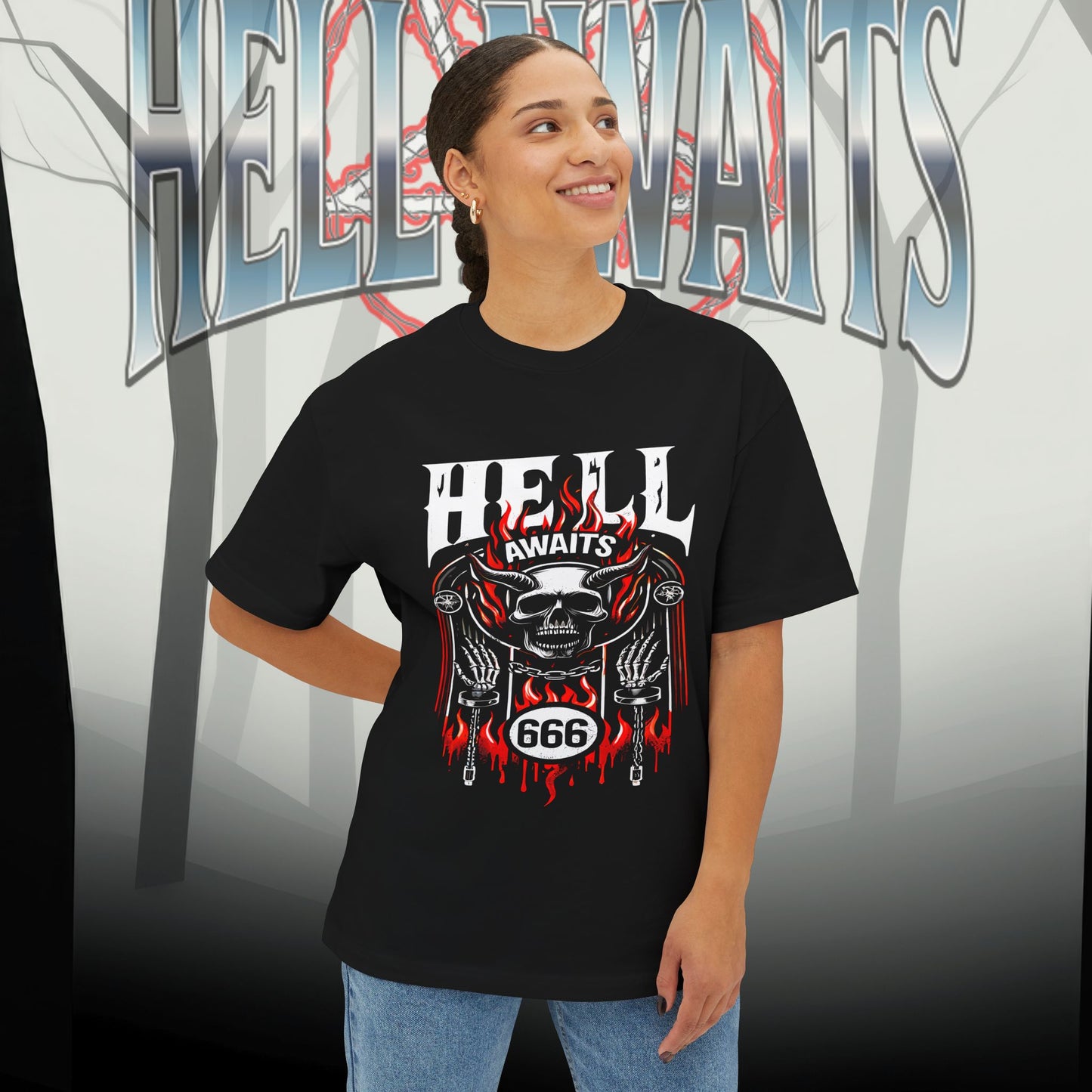 GATES OF HELL BOXY TEE