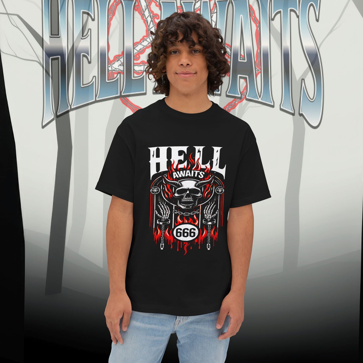 GATES OF HELL BOXY TEE