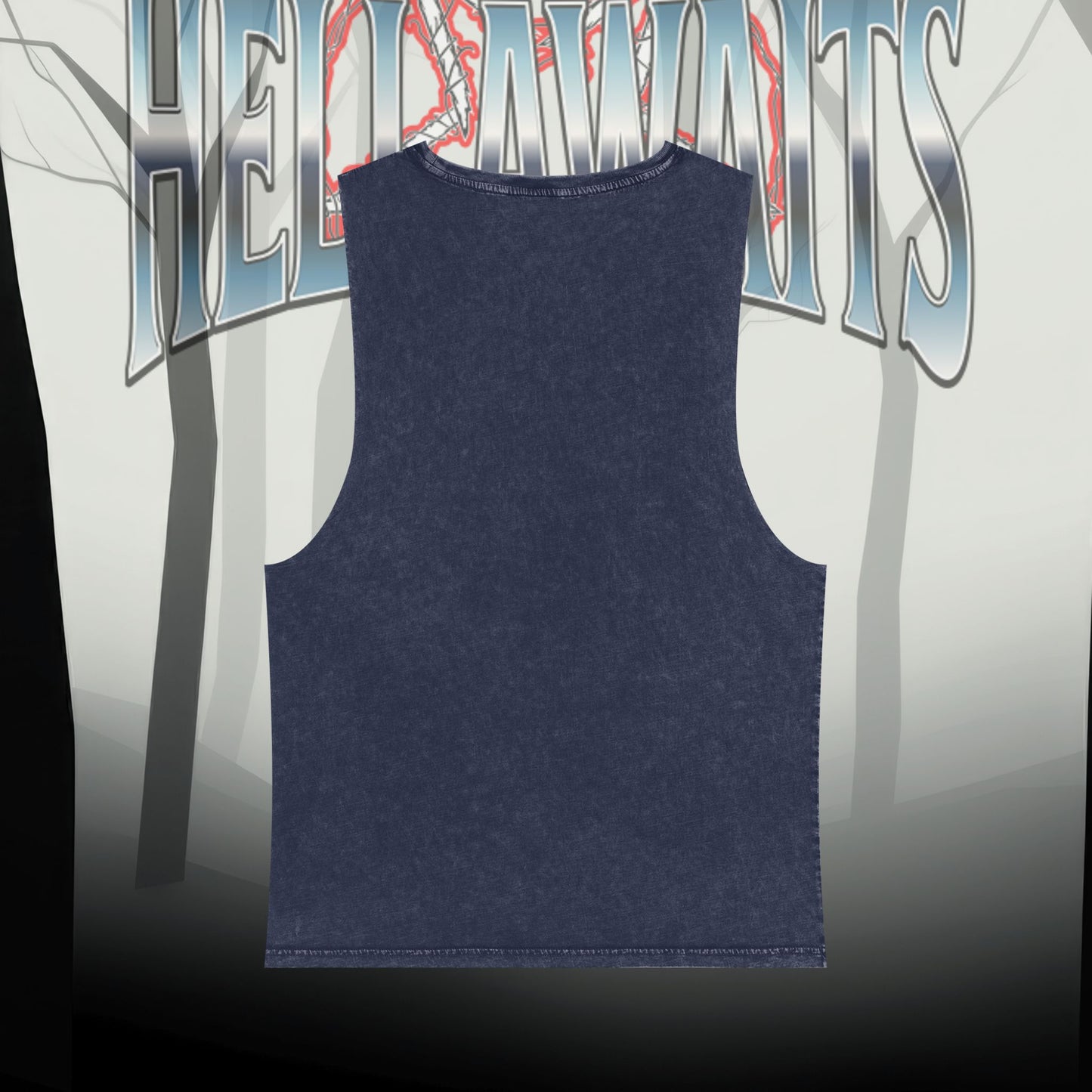 GATES OF HELL Stonewash Tank Top