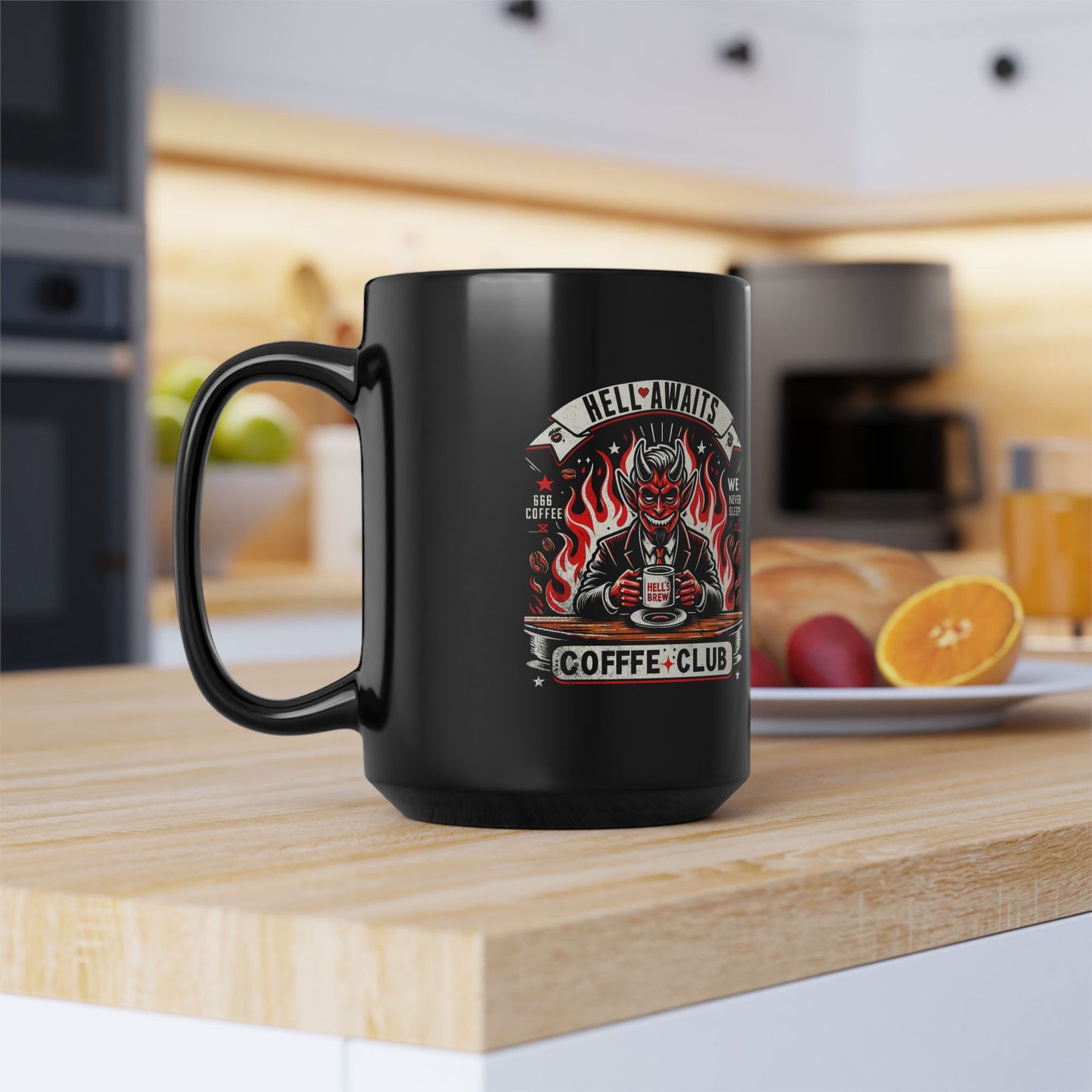 DEVILS BREW COFFEE MUG  (11oz, 15oz)