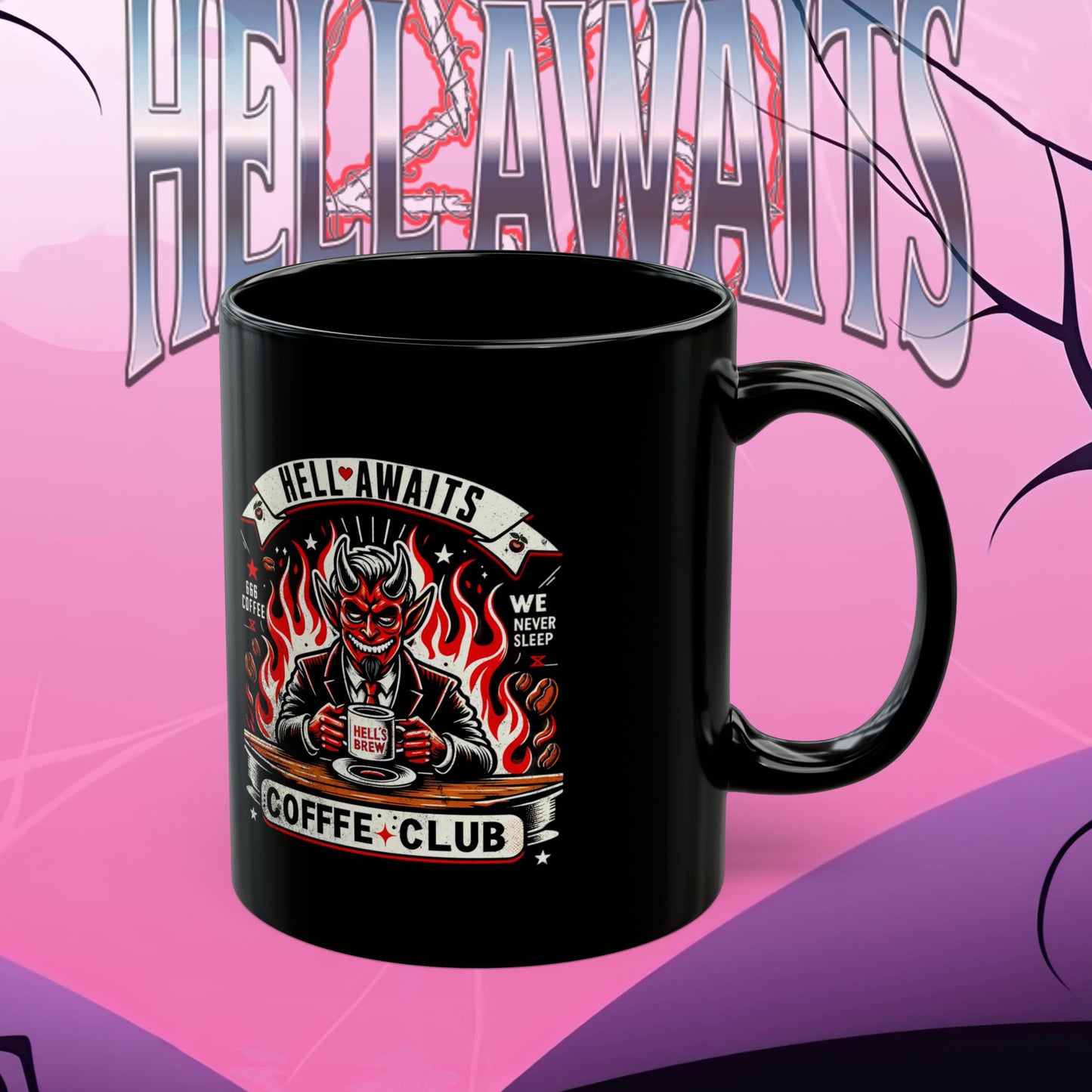 DEVILS BREW COFFEE MUG  (11oz, 15oz)