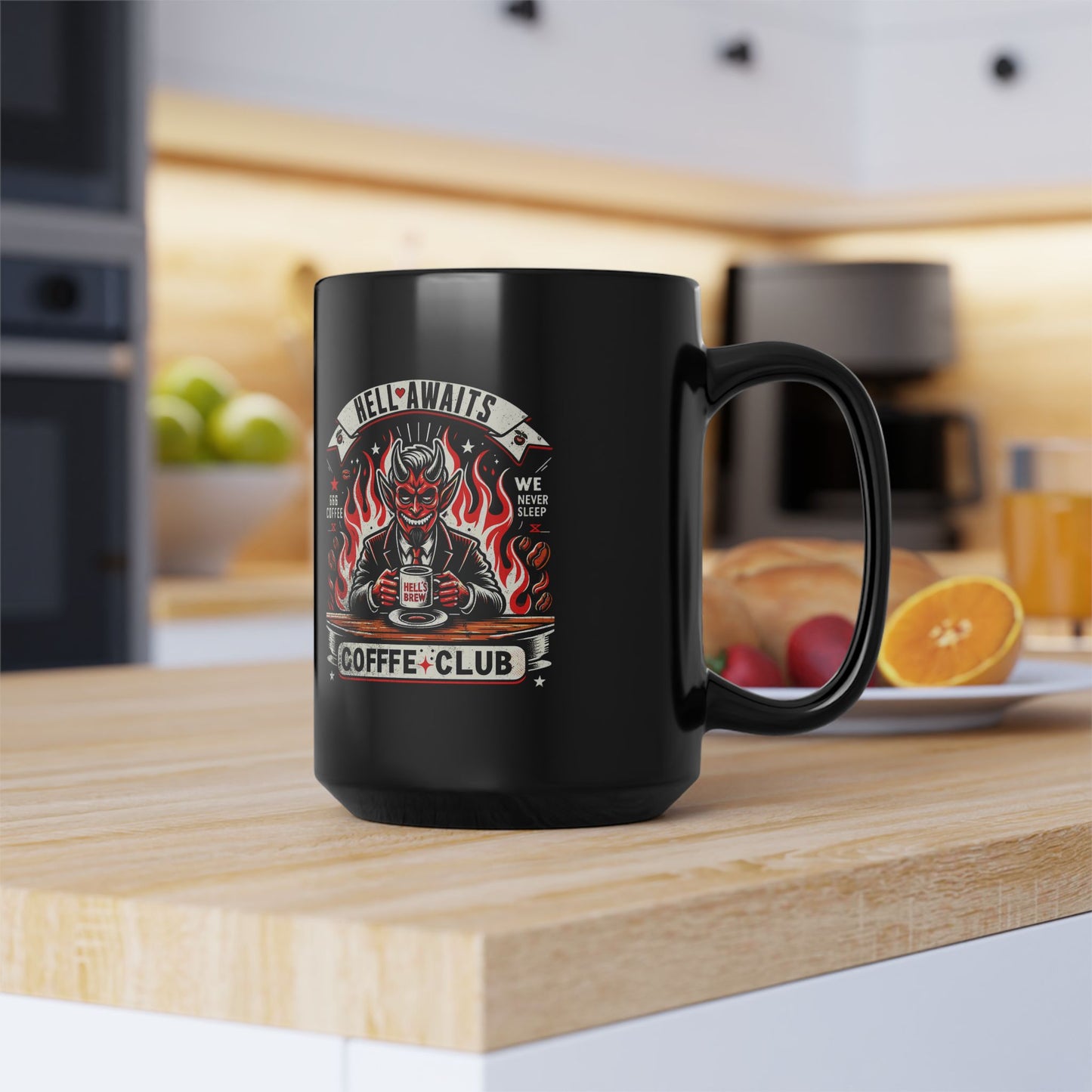 DEVILS BREW COFFEE MUG  (11oz, 15oz)