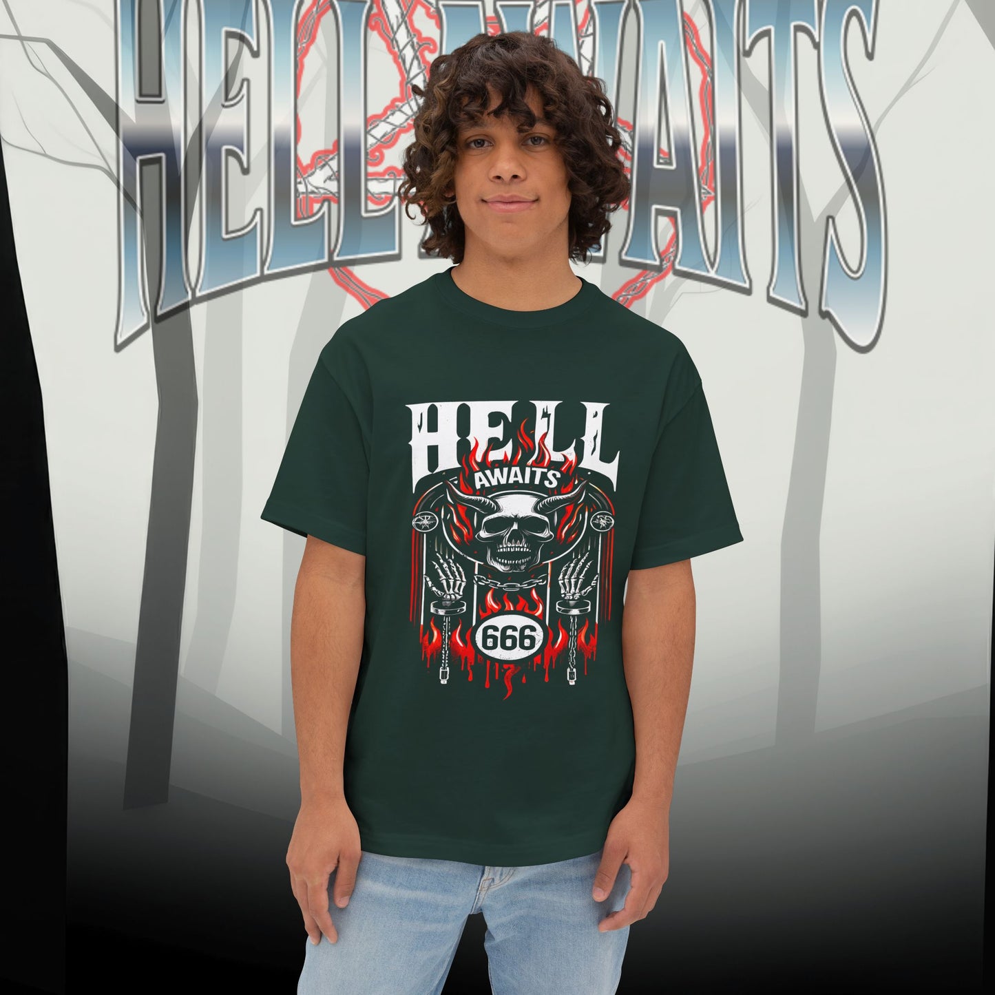 GATES OF HELL BOXY TEE